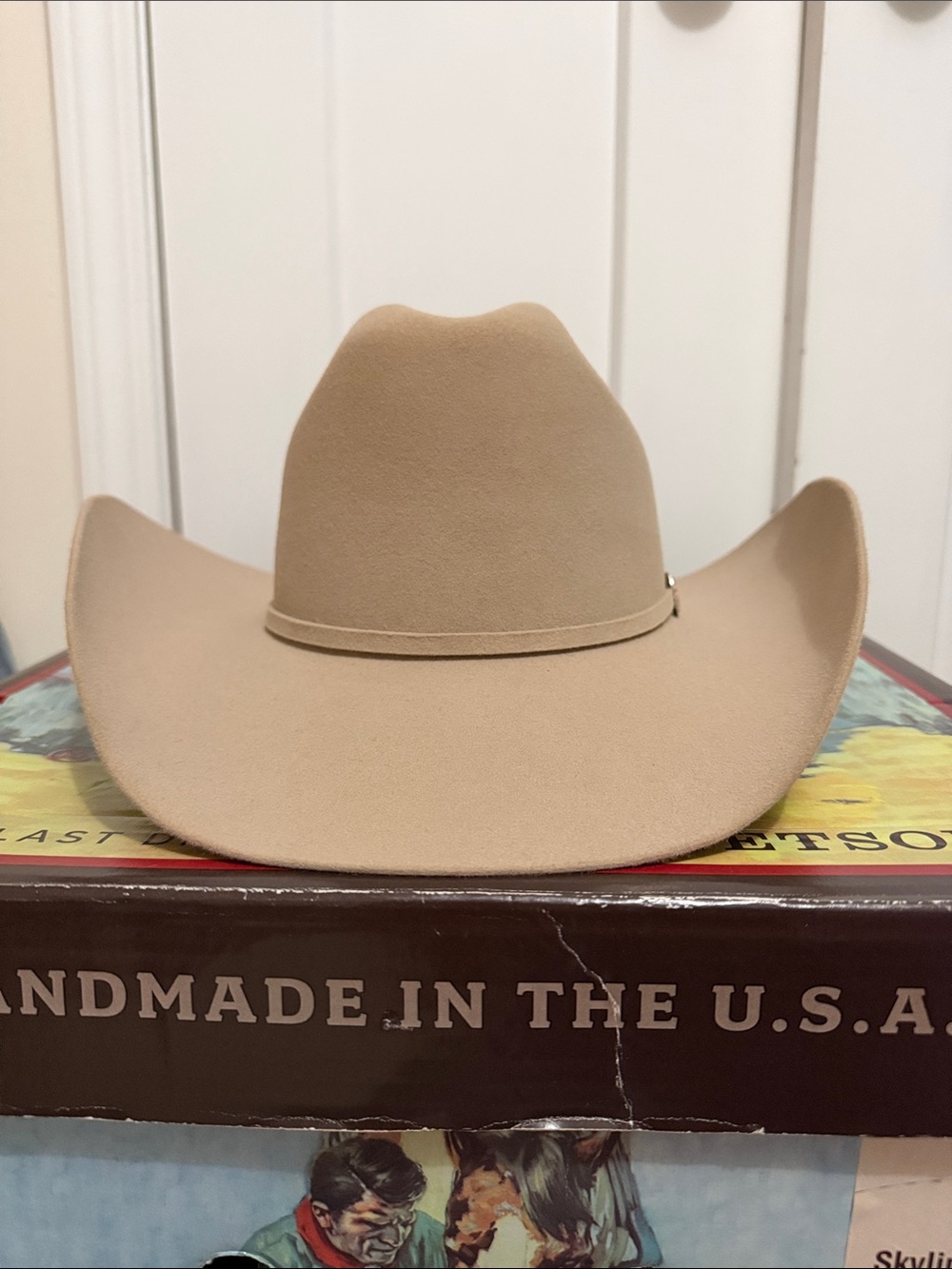 Stetson Tan Western Cowboy Hat - Classic Felt